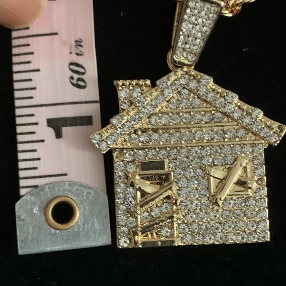 Trap House Pendant Necklace Charm - Picture 4 of 4